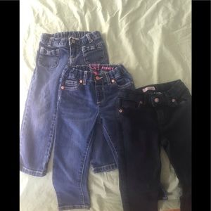 3 Pair of Toddler Jeans